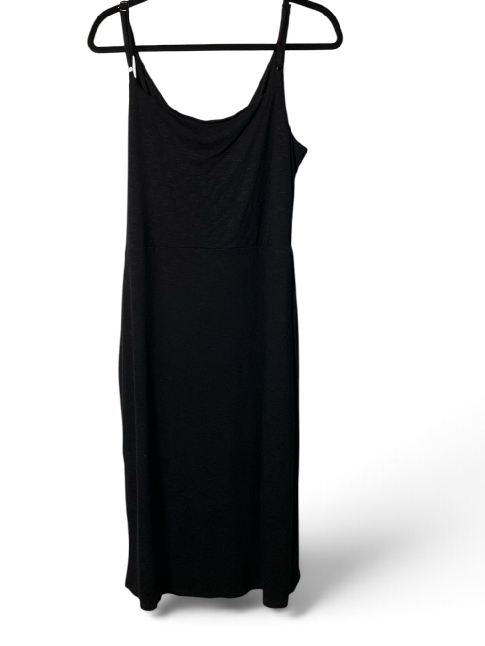 White House Black Market Black V-Neck Faux-Wrap Dress with Tie Size 12 - Picture 4 of 6